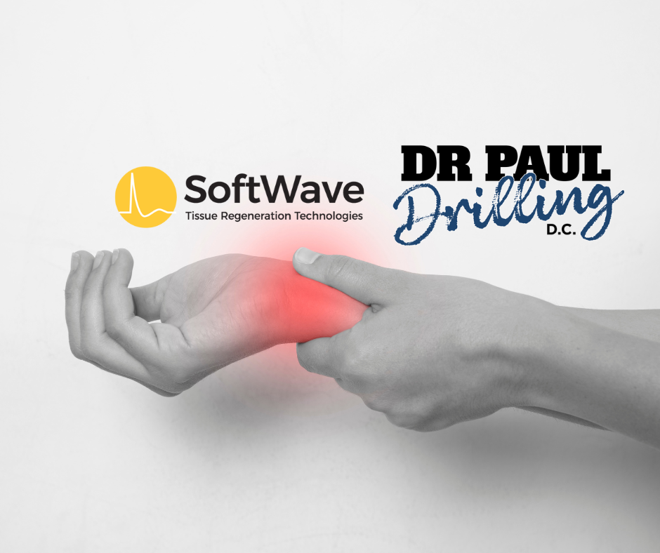 NEW Non-Surgical Hand and Wrist Pain Relief with SoftWave Therapy with Dr Paul Drilling, DC in Marietta, GA